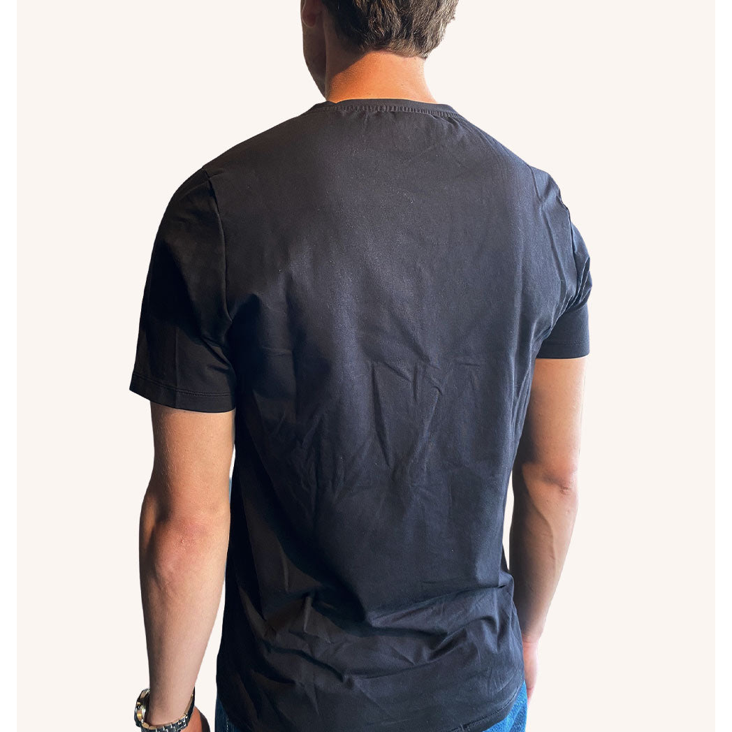 swedish-posture-swedish-posture-alignment-t-shirt-cotton L Men Black